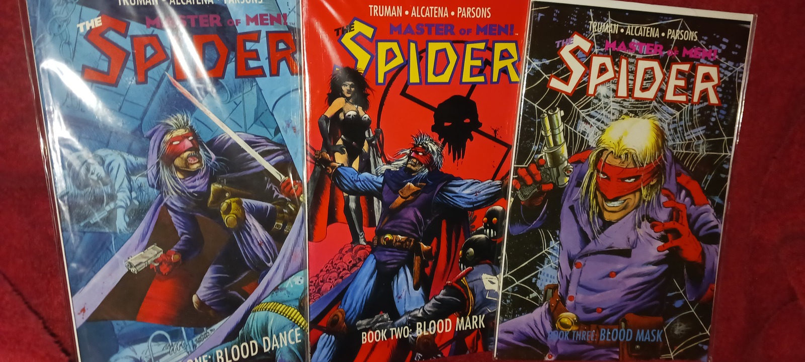 TRUMANS SPIDER MASTER OF MEN TP-TPB 1/2/3 MINT COLLECTORS CONDITION  - $24.99
