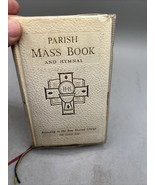 1965 Parish Mass Book &amp; Hymnal St Joseph Ed. Catholic Prayer Book Leather - $234.20 MXN