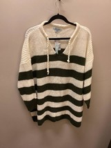 She + Sky Women&#39;s Stripe Pullover Size M/L - $29.70