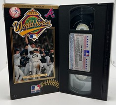 MLB 1996 World Series Official Video * NY Yankees vs. Atlanta Braves * VHS * - $5.39