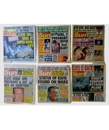 lot of 6 Weekly Sun News 1988-1994 Elvis - £10.59 GBP