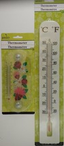 GARDEN THERMOMETERS Classic Red Alcohol SELECT: 8-Inch or 15.75-Inch The... - $2.96+