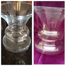 set of 2 decorative glass carafes or vases - $99.99