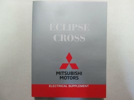 2018 Mitsubishi Eclipse Cross Electrical Supplement Manual Factory Oem *** - $42.95