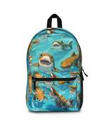 Tiger Shark: Ocean Marine Wildlife - Underwater - Backpack - $110.27