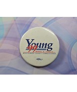 Vintage Wendell W. Young III PA Montgomery County 1999 Button, 2.125&#39;&#39; - $6.83 CAD