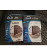 Lot Of 2 Silicone Insulating Strip 2 rolls of 6&#39; tape - Door Window Insu... - $12.87