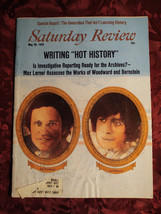 Saturday Review May 29 1976 Bob Woodward Carl Bernstein Max Lerner - £6.79 GBP