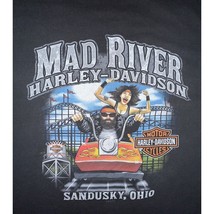 HARLEY DAVIDSON MOTORCYCLE OHIO LONG SLEEVE GRAPHIC TEE LIVE FREE BIKE C... - $39.59