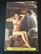 1950&#39;s Bikini Girl Postcard  - £2.96 GBP