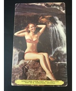 1950&#39;s Bikini Girl Postcard  - £2.94 GBP
