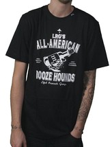 LRG Men&#39;s Black All American Booze Hounds Drinking Home Wrecker Hooch T-... - $14.15