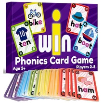Iwin Phonics Game And Vowels Sounds Card Game - Learn To Read Game Ages 3-9 Kind - £25.57 GBP