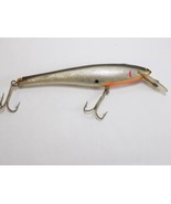 VINTAGE FISHING LURE BAGLEYS?? SILVER &amp; BLACK 8&quot; LONG - $13.57 CAD