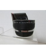 Tamron MC CPC Phase 2 Auto Tele-Converter Lensfor Olympus-OM with Lens Case - $243.57 MXN