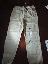 Arizona Flex Jogger Boys Size Medium 10/12 Khaki Pants - £31.03 GBP
