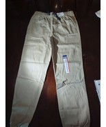 Arizona Flex Jogger Boys Size Medium 10/12 Khaki Pants-Brand New-SHIPS N... - €42,54 EUR