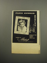 1957 Metalcraft Frames Ad - Park Avenue Quality - £14.78 GBP