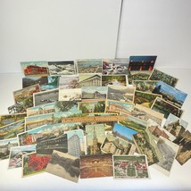 Vtg lot of 52 Used Random Postcards Souvenir States Canada Ocean Forest READ - £18.67 GBP