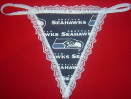 New Sexy Womens SEATTLE SEAHAWKS Gstring Thong Lingerie Panties Underwear - £14.94 GBP