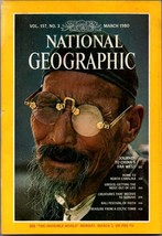 National Geographic March 1980 China&#39;s Far West Greece Bali Vol. 157 No. 3 - £15.51 GBP