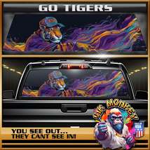 Go Tigers - Truck Back Window Graphics - Customizable - £46.11 GBP+