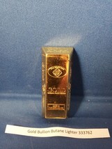 Gold Bullion Bar Refillable Butane Gas Lighter USA Stocked &amp; Shipped - $11.63 CAD