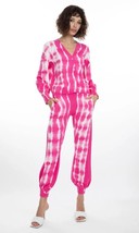 Generation Love Sweatpants Anna Tie-Dye Knitted Jogger Pink/White XS NEW... - $49.49