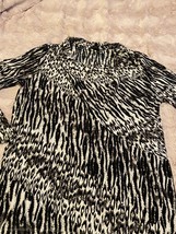 Rafaella  women’s animal print shirt XL black &amp; White - £9.53 GBP