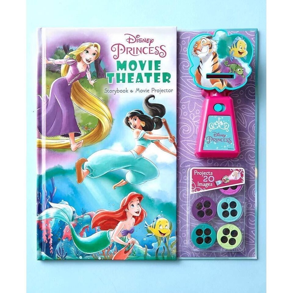 Disney Princess Favorite Character Movie Interactive Projector Theater Book NWT - $29.86