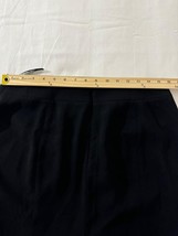 Kasper Women's Black Rear Zip Pull-On Skirt Size 10 Measured Waist 31" image 13