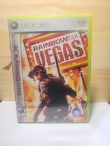 Tom Clancy&#39;s Rainbow Six Vegas Platinum Hits Xbox 360 Game w/ Manual - £5.77 GBP