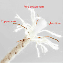 Cigarette Lighter Copper Wire Cotton Core Wick Replacement 2 or 4 PCS USA - $3.29