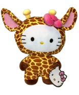 Xlarge Hello Kitty Giraffe Disguise Stuffed Animal Plush - 13 inch Sanri... - $22.53