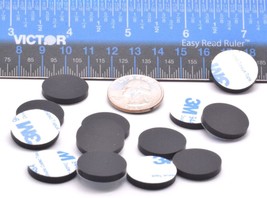 19mm Diameter x 3mm Thick Rubber Silicone Feet  Bumpers  3M Adhesive Backing - £8.59 GBP+