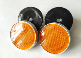Honda S90 CL50 CL70 CL90 Reflector L/R with rubber New - $12.00