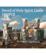 2484pcs Holy Spirit Castle Building Blocks Set, Medieval Architecture Model - $2,826.47 MXN