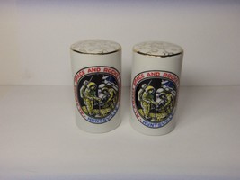 Huntsville Alabama Space &amp; Rocket Center Salt &amp; Pepper Shakers Vintage Unused - £15.78 GBP