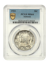 1921 50C Alabama PCGS MS64 - $509.25