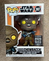 Funko Pop! #387 Star Wars Chewbacca Concept Series 2020 Funko Shop Exclu... - £20.34 GBP