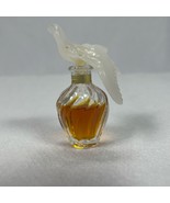 Vtg Nina Ricci L'Air du Temps Pair Kissing Doves Double Birds Mini Splash .20oz - $12.13