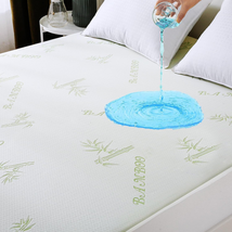 Mattress Protector Waterproof Matress Pad Bed Cover Cooling Bamboo Deep Pocket - £21.76 GBP+