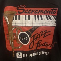 Vintage Sacramento Jazz Festival 1990 T Shirt M USA - £26.77 GBP