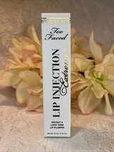 Too Faced Lip Injection Extreme Instant &amp; Long Term Plumper Full Size NI... - $12.82