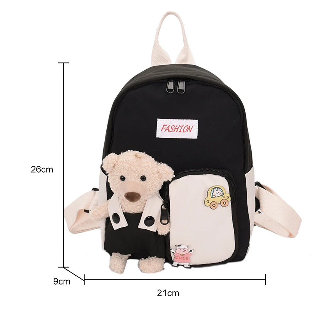 Children Cute Kids Backpa Large Capacity Casual Nylon Backpa Adjustable Strap Ae - £78.04 GBP