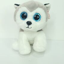 TY Beanie Classic Buddy Buff Husky Dog Wolf Plush Glitter Boo Eyes 9&quot; - €14,41 EUR