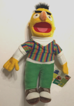 $15 Sesame Street Bert Plush Vintage 2003 Plush Green 16&quot; Nanco TV Kids Tag - £16.34 GBP