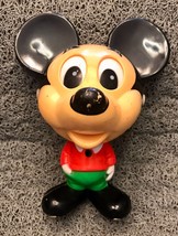 VINTAGE Talking Mattel 1976 TOY Walt Disney Pull String MICKEY MOUSE Hon... - $9.89