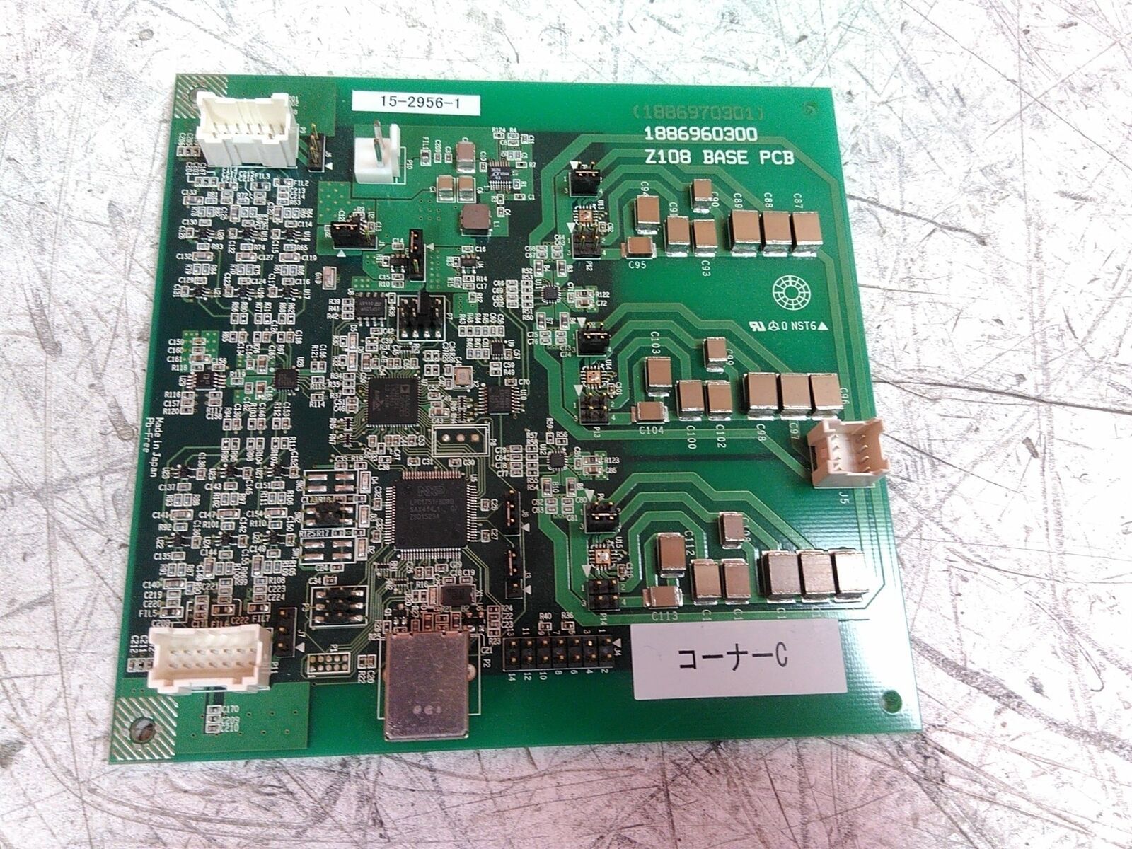 Defective Z108 Base PCB for SEGA Tetris Dekacon Arcade Machine AS-IS - $54.15