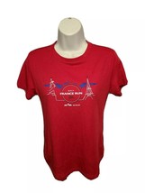 2017 NYRR France 8K Run for Life Womens Small Red Jersey - £14.01 GBP